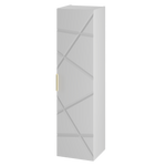 RADOM-08 - Słupek Wysoki 1-drzwiowy 130cm Biały Mat