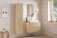 Zestaw Szafka Pod Umywalkę z Blatem 80 cm Nordic Cremona