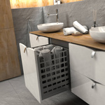 Oristo Szafka Niska SIENA 40 cm Czarny Mat