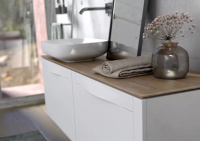 Oristo SKAGEN Szafka podumywalkowa 120 cm biały mat