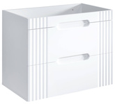 Szafka pod Umywalkę 80 cm 2S FIJI WHITE