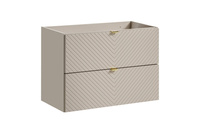 Szafka Pod Umywalkę 2 Szuflady 80 cm Viva Cashmere