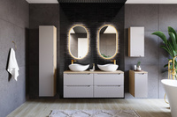 Szafka Pod Umywalkę 60 cm 2D OCEAN BEIGE