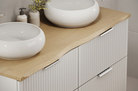 Blat Łazienkowy 120 cm Dąb Cremona Nature