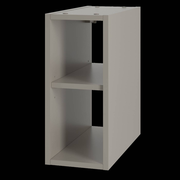 AQUA-02 - Szafka pod Umywalkę z Blatem i Regałem 2S 80cm Kaszmir Zestaw-4