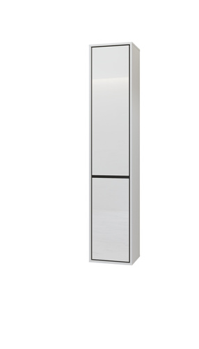 Irvine - Słupek Wysoki Wiszący 2D Biały Czarny Onyks Biały PołyskPołysk