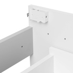 Astor Zestaw Reno 60 cm Szafka z Umywalką Biały Połysk