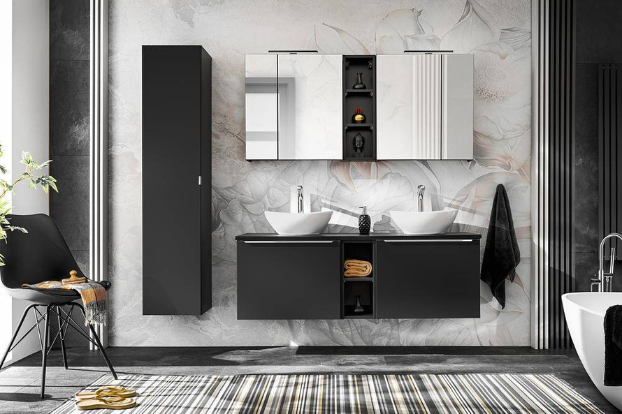 Regał górny SANTA FE BLACK