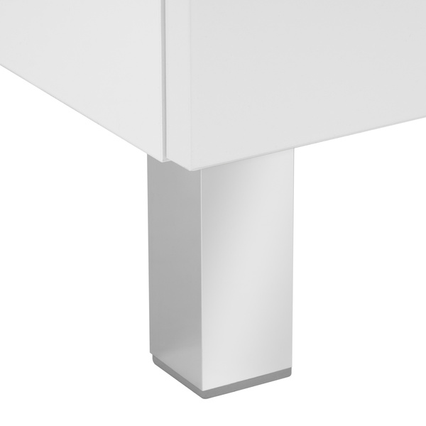 Astor Słupek Wysoki 2-drzwiowy 40 cm Sol Biały Połysk