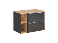 Szafka pod umywalkę 80 cm Capri Cosmos 820 + słupek + blat