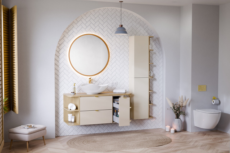 Dalia Cashmere Szafka Dolna Wisząca Cargo 20 cm 1 Drzwi