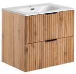 Szafka 60 cm ADEL OAK z Umywalką SKY