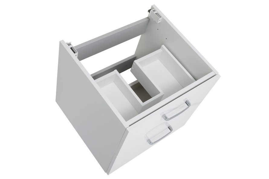 Astor Szafka Z Umywalką 50 cm Toscania Biały Połysk Biały Mat