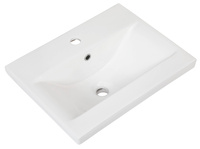 Astor Szafka Z Umywalką 50 cm Alfa Dąb Country/Czarny Mat