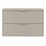 DELICA-01 - Szafka pod Umywalkę z Blatem 2S 80cm Kaszmir Zestaw-1