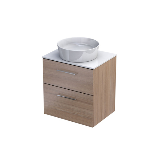 Oristo Szafka pod Umywalkę z Blatem GEO 60 cm Dąb Ubran Jasny