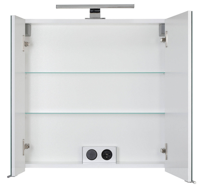 Astor Szafka Z Lustrem 60 cm Fabian Biały Połysk