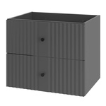 XILO-02 - Szafka Pod Umywalkę 2S 60cm Szary Mat