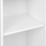 Astor Słupek Wysoki 2-drzwiowy 40 cm Sol Biały Połysk