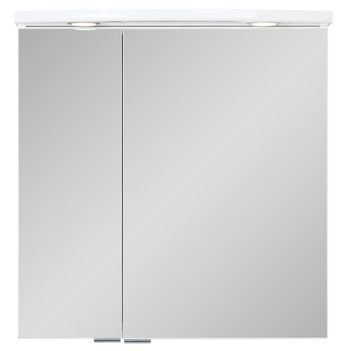 Astor Szafka Z Lustrem 60 cm Bruno Biały Połysk