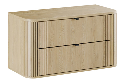 Zestaw Szafka Pod Umywalkę z Blatem 100 cm Ovalia Cremona