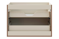 Szafka Pod Umywalkę 80 cm 2 Szuflady Donna Sand