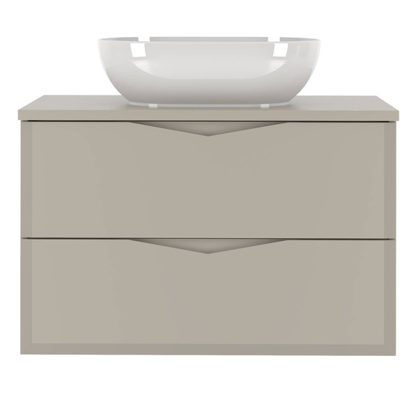 DELICA-01 - Szafka z Umywalką i Blatem 2S 80cm Kaszmir Zestaw-2