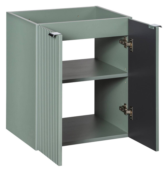 Szafka Pod Umywalkę 60 cm 2D LINE REED GREEN