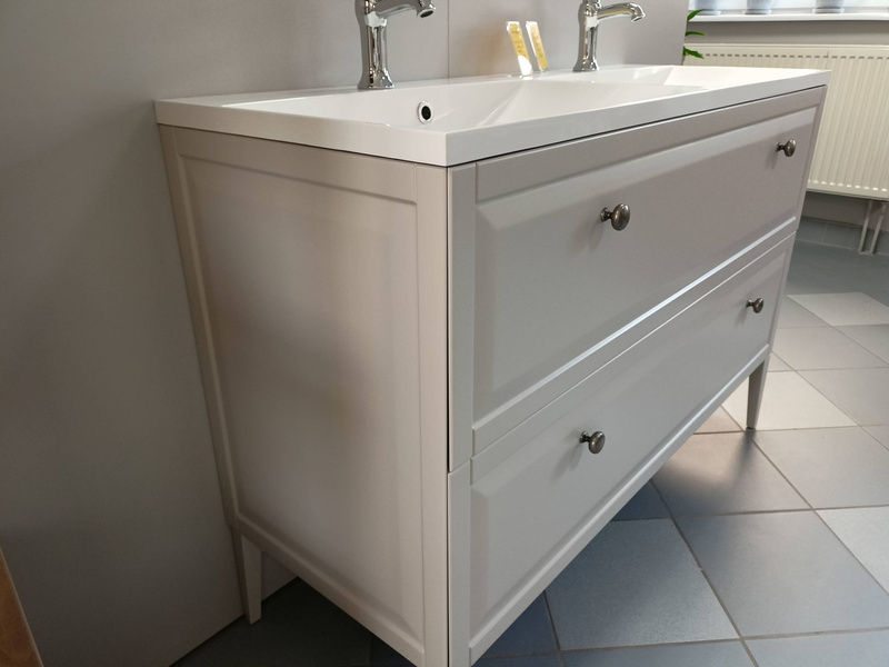 Oristo Szafka z umywalką MONTEBIANCO 120 cm piaskowa