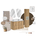 Blat Łazienkowy 40 cm NOVA OAK