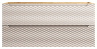 Szafka Pod Umywalkę 120 cm 2S OCEAN BEIGE