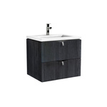 Oristo Szafka pod umywalkę 60 cm SIENA dąb czarny