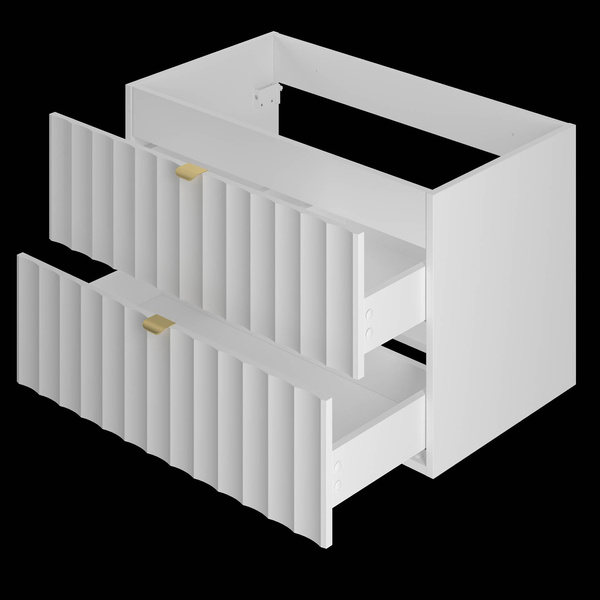 ARCOS-07 - Szafka Pod Umywalkę 2S 80cm Biały Mat