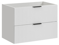 Szafka pod Umywalkę 80 cm 2S ADEL WHITE