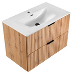 Szafka 80 cm ADEL OAK z Umywalką SKY