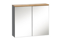 Szafka z lustrem 60 cm Bali szary