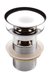 Korek do umywalki lub bidetu - z przelewem Click-Clack