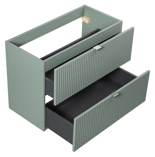 Szafka Pod Umywalkę 80 cm 2S LINE REED GREEN