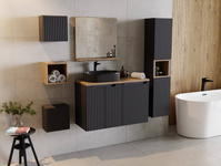 Szafka Pod Umywalkę 60 cm 2D NOVA BLACK