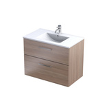 Oristo Szafka z Umywalką GEO 80 cm Dąb Urban Jasny