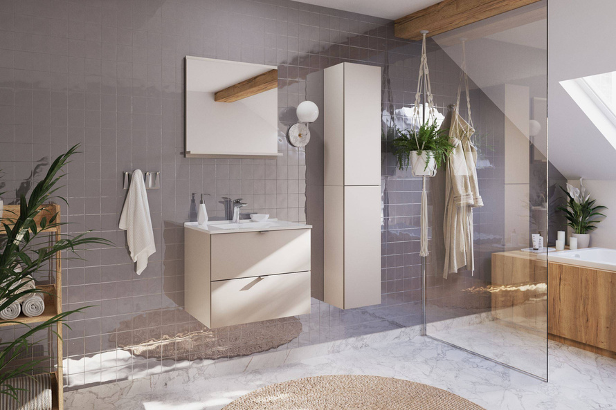 Szafka Pod Umywalkę 60 cm 2S Dalia Cashmere