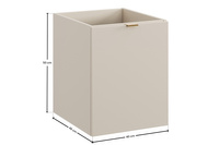 Dalia Cashmere Szafka pod Blat 40 cm 1 Drzwi z Koszem na Pranie