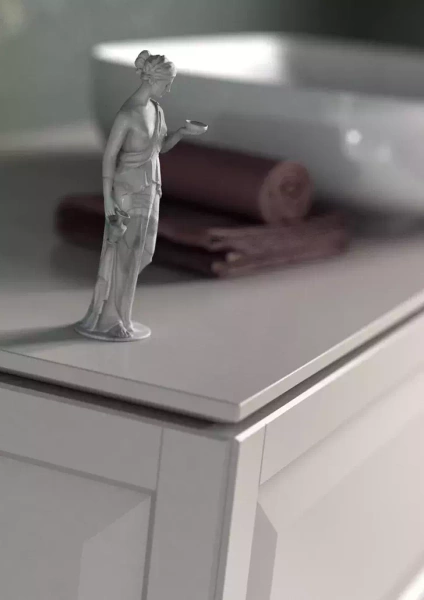 Oristo Szafka z umywalką MONTEBIANCO 120 cm piaskowa