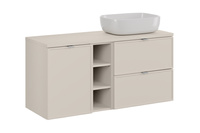 Bella Cashmere Szafka 120 cm z Blatem i Umywalką SMILE