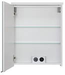 Astor Szafka Z Lustrem 50 cm Eliza Biały Połysk