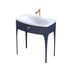 Oristo Szafka pod umywalkę 82 cm 1S LOUIS granatowa mat