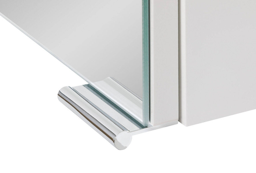 Astor Szafka Z Lustrem 50 cm Bruno Biały Połysk