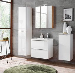Zestaw mebli łazienkowych 60 cm Capri biały