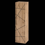 WOOD-03 - Słupek Wysoki 1-drzwiowy 130cm Dąb Wotan