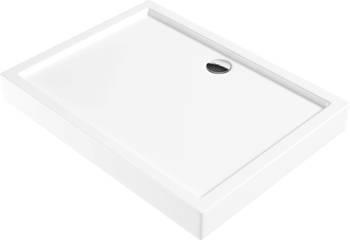 Brodzik akrylowy prostokątny 120x80 cm Jasmin Plus